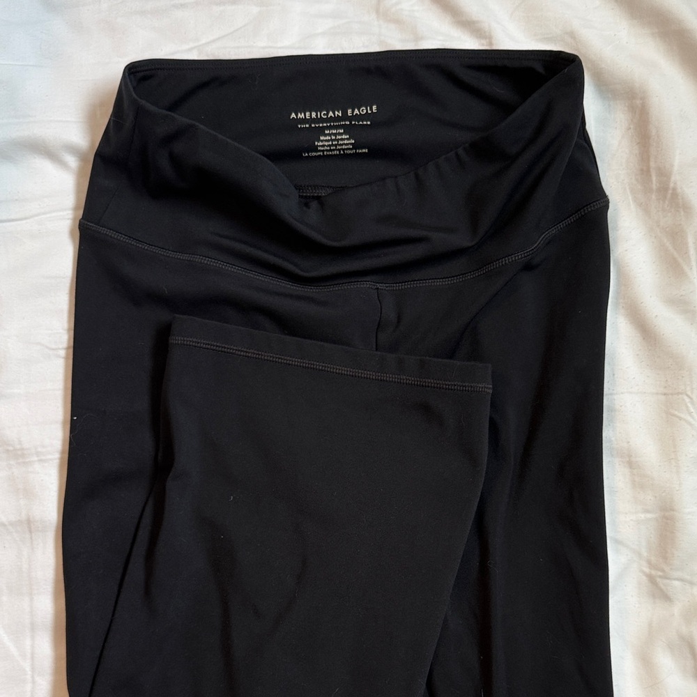 American Eagle Black Flare Leggings/ Yoga Pants